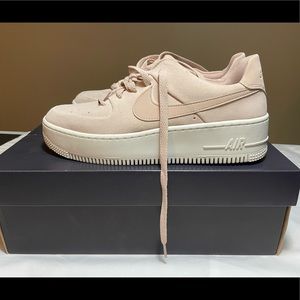 Nike Women’s Air Force 1 Sage Low in ‘Particle Beige’ - 8.5